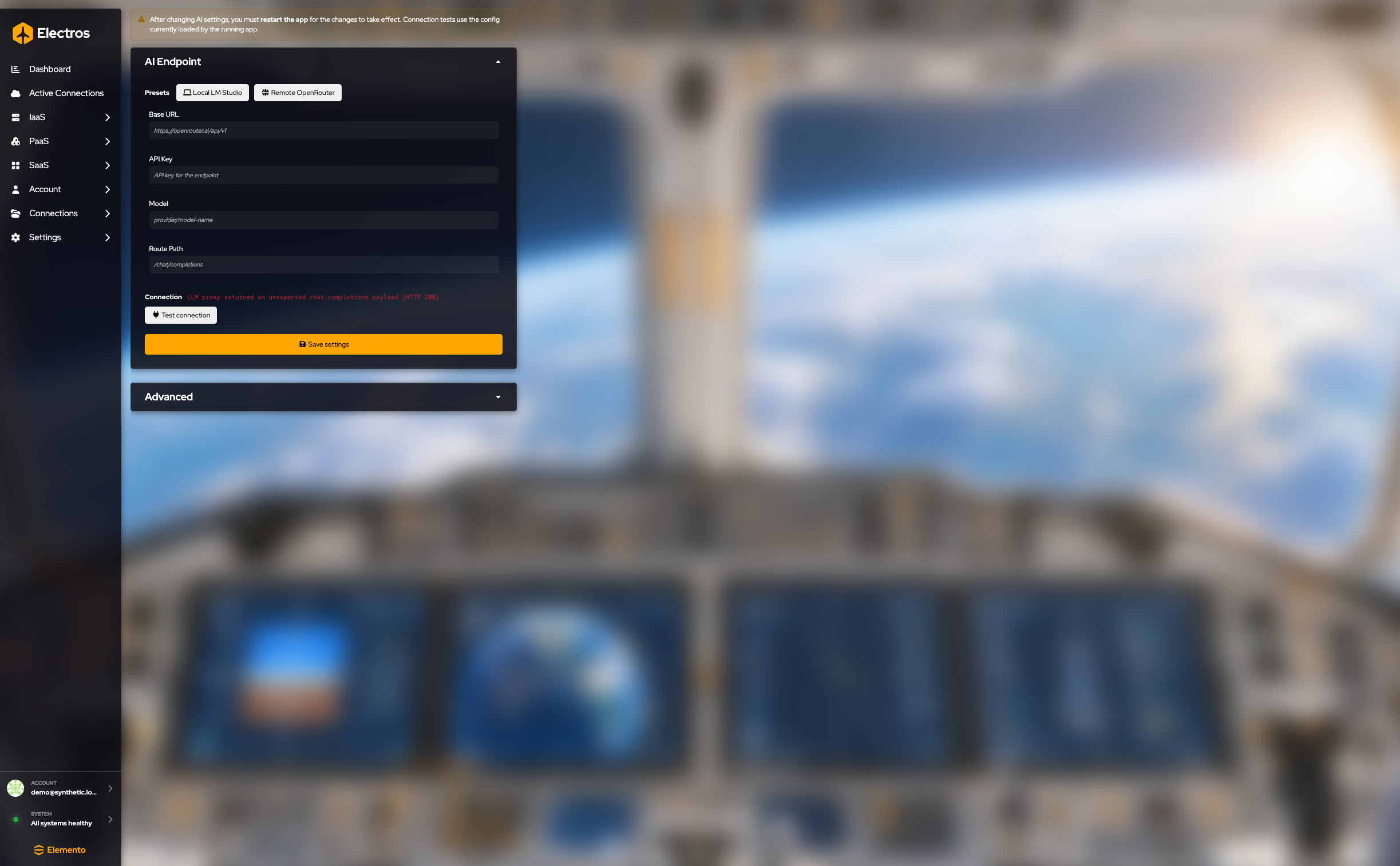 AI settings